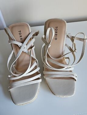 Torrid Laceup Strappy Platform Wedge (WW)